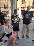 Lekker ijsje eten en milkshake drinken in Cagliara
