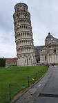 Hier is ie dan, de toren van Pisa