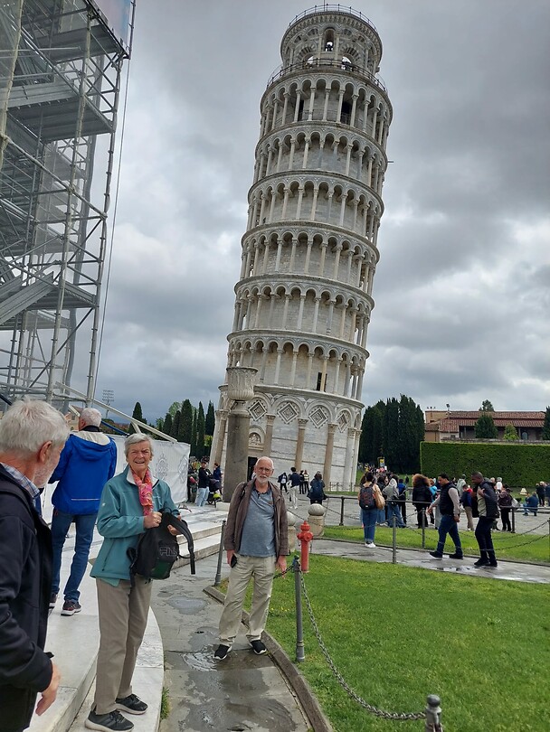 De scheve toren van Pisa