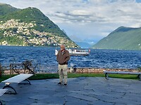 Het meer van Lugano
