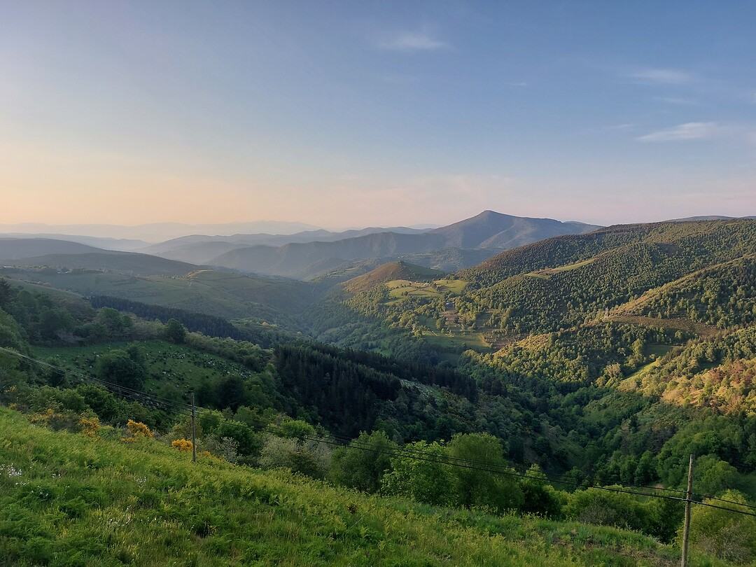 Uitzicht O Cebreiro