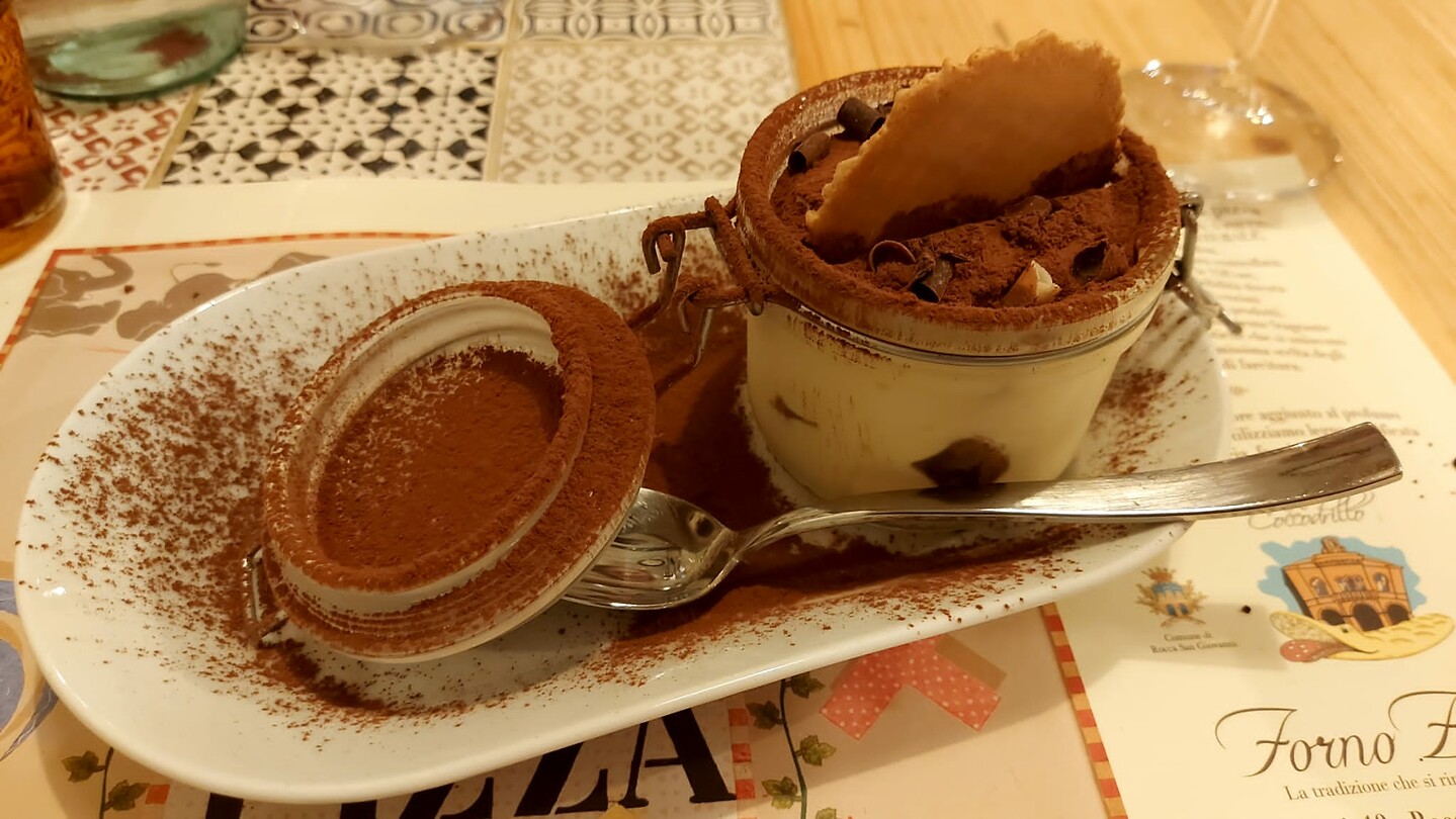 Huisgemaakte tiramisù