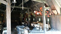Foteviken Vikingaby - gemeenschapsruimte