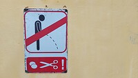 Gezien de sanctie houden zelfs Italianen zich hieraan