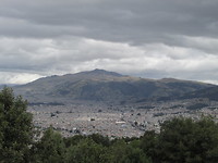 Vieuw over Quito