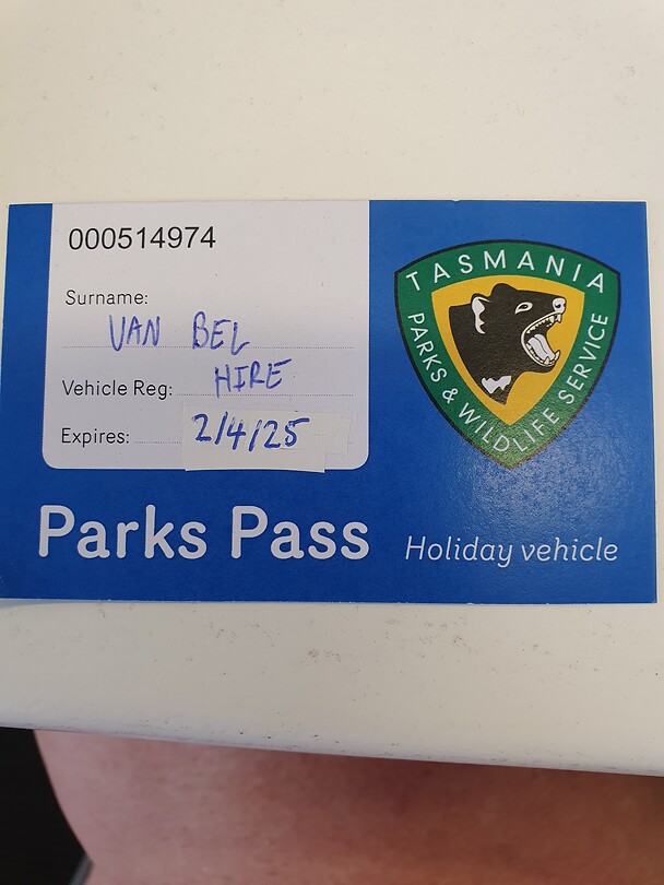 Parks pass