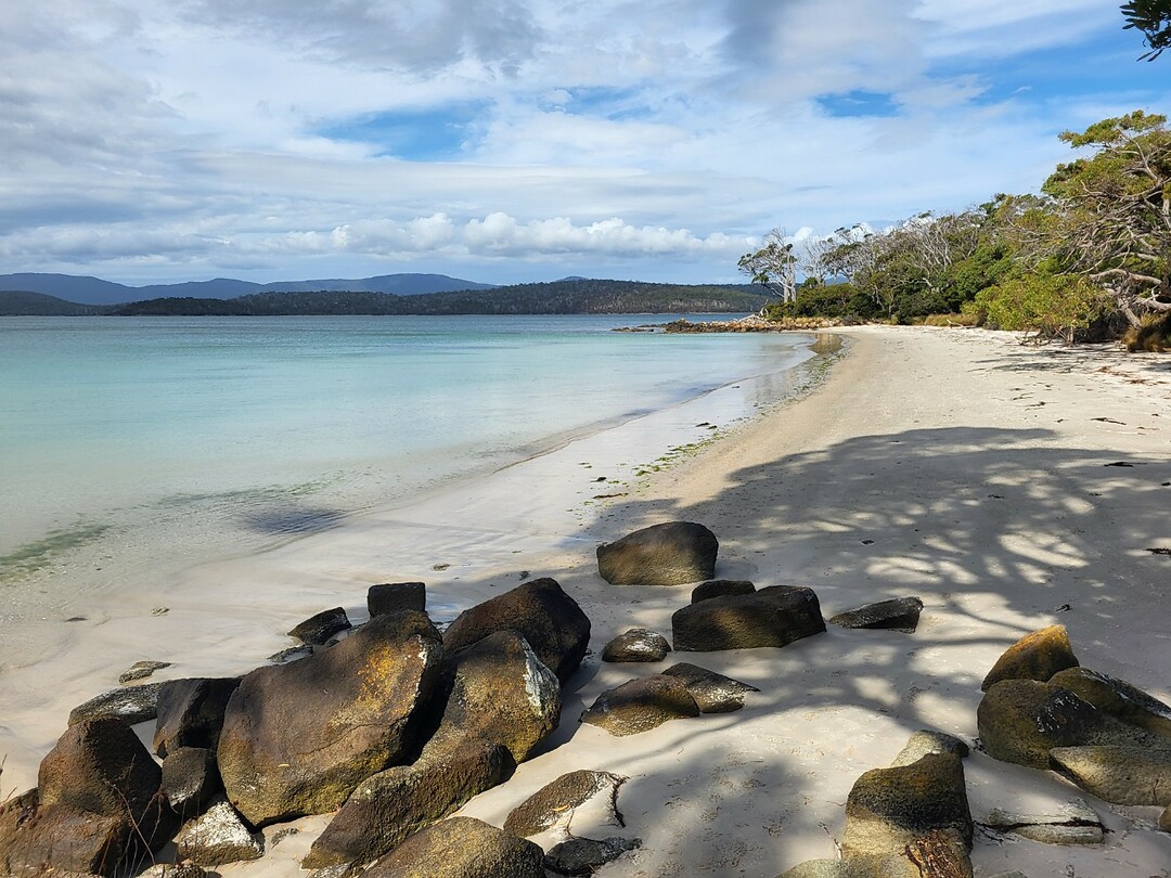 Strandje Bruny Island