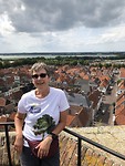 Boven op de St Nicolaaskerk in Elburg