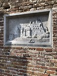 Plakkaat bij het kasteel