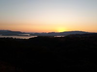 Zonsopgang in El Salvador