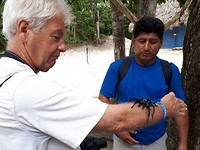 Roelof met Tarantula