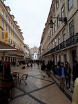 Onderweg naar Praça de Comércio
