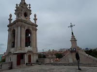 Op het dak van basilica da Estrela
