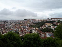 Uitzicht over de stad