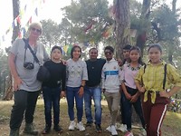 Met Roman, Aayushma, Santosh, Saroj, Bikash, Fulmaya, Namuna