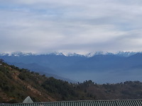 Prachtige witte bergtoppen.