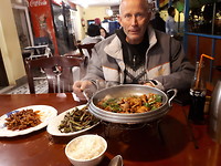 Bij de chinese tibetaan