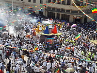 Timkat processie