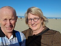 Op het strand