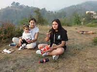 Binita en Sarishma