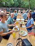 Eten in de biergarten