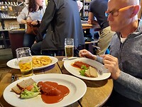 Currywurst bij Hoeck