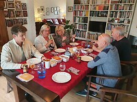 Eten bij Elly en Klaus