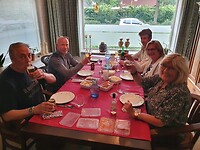 Eten bij Elly en Klaus