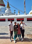 Dagje uit met Saroj, Chhechi, Asmita en Aayushma