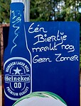 Even niet wandelen.