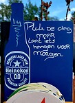 Even niet wandelen.