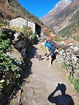 Manaslu trekking.