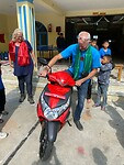 De nieuwe scooter