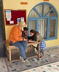Met Asmita en Jamuna boggle spelen