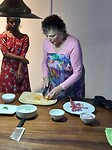 Koken en eten bij tamilfamilie