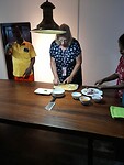Koken en eten bij tamilfamilie