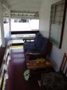 Bankje op ons balkon
