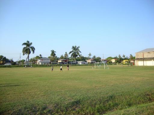 Het voetbalveld