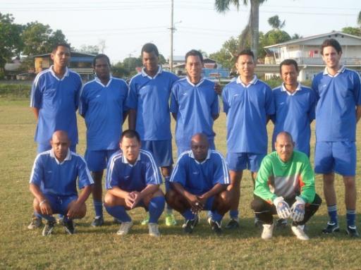 Teamfoto van SV Maretraite