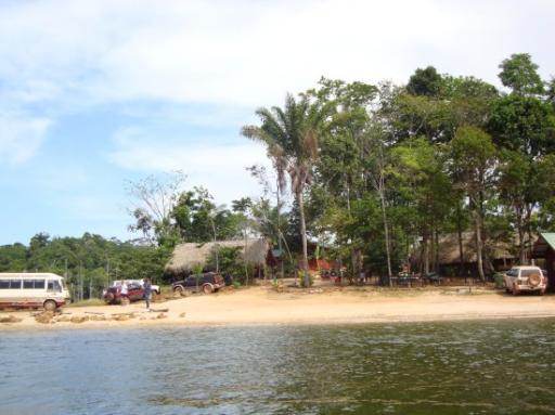 Ston Island, links ons huisje