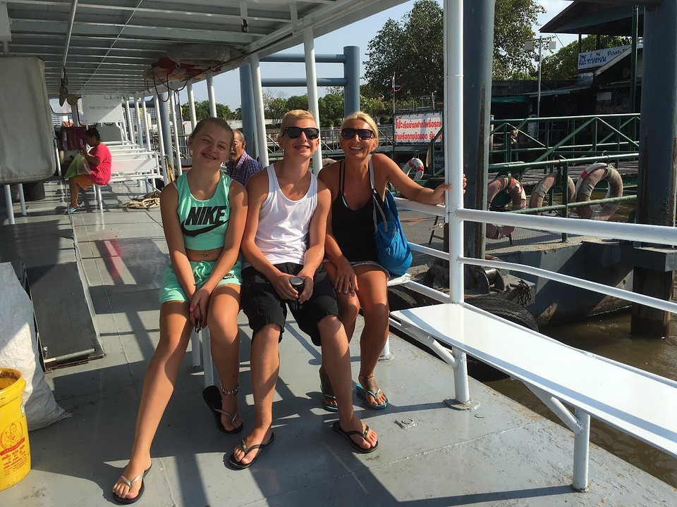 op de boot