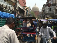 Fietsriksja Delhi