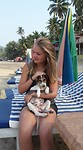 Saphira met haar puppy