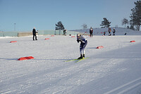 Langlaufen wedstrijd in Holmenkollen