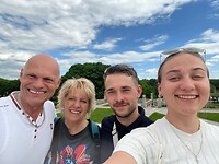 Samen in het vigelandpark