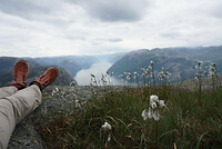 Preikestolen hike uitzicht