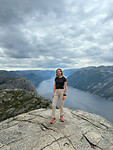 Preikestolen hike uitzicht