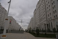 straatbeeld Aschgabat
