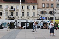 Zagreb, Jelacic plein