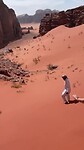 Zandduinen in Wadi Rum